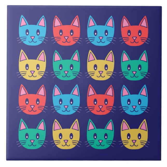 Azulejo Gatos (Frente)