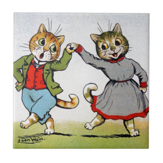 Azulejo Gatos del baile