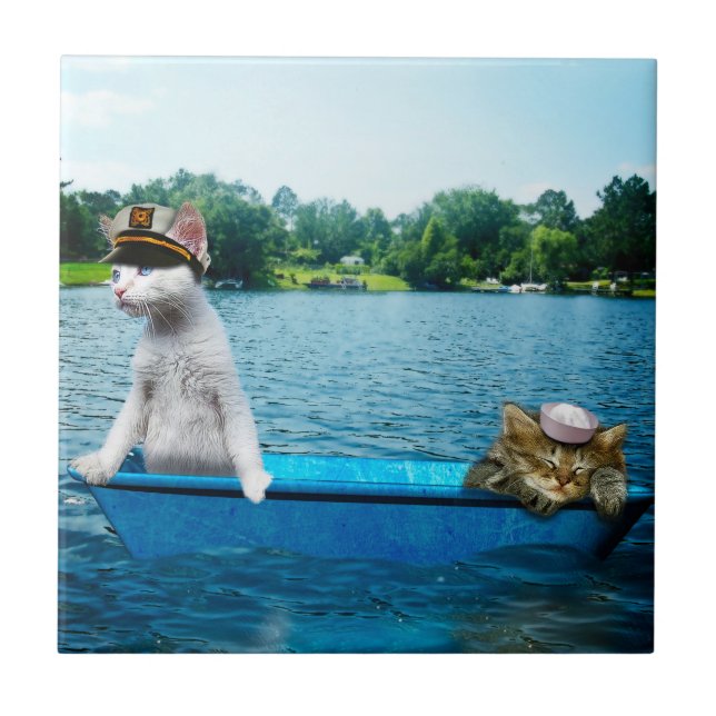 Azulejo Gatos del marinero (Frente)