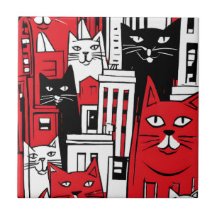 Azulejo Gatos en Nueva York