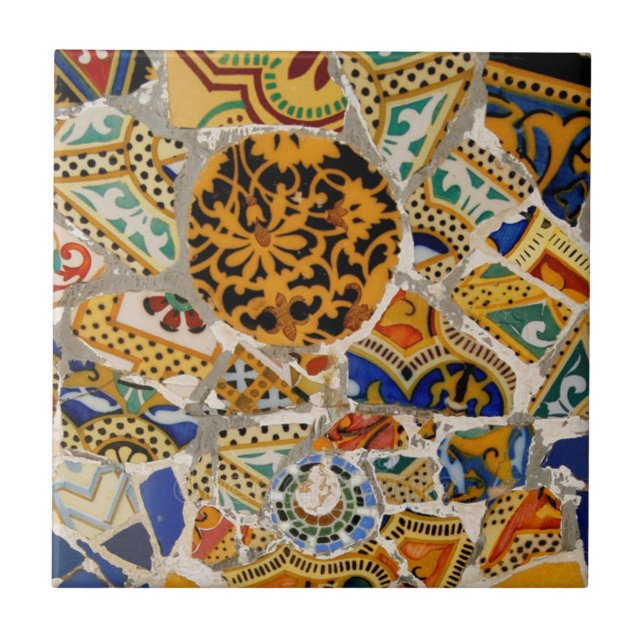 Azulejo Gaudi Trencalis (Frente)