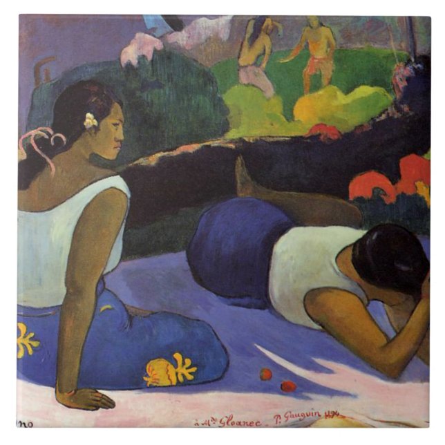 Azulejo Gauguin - Arearea (Frente)