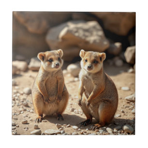 Azulejo Gemelos australianos de Quokka,