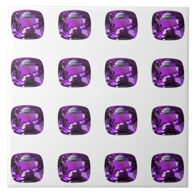 Azulejo Gemstone Purple tanzano (Frente)