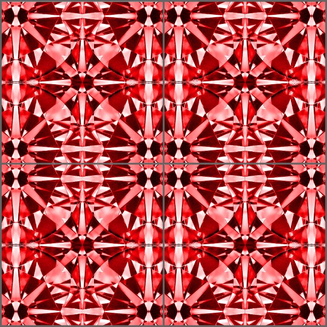 Azulejo Gemstone rojo (Subido por el creador)