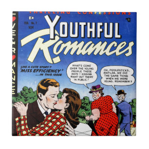 Azulejo Gente joven hoy