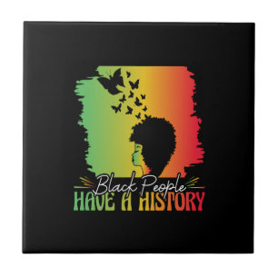 Azulejo gente negra tiene un historial