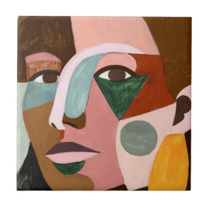 Azulejo Geo Face