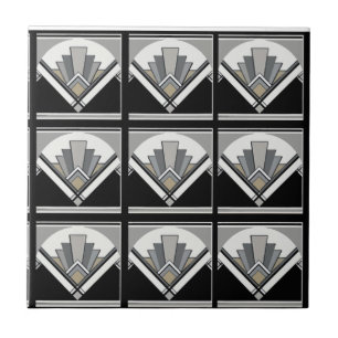 Azulejo Geométrico Art Déco