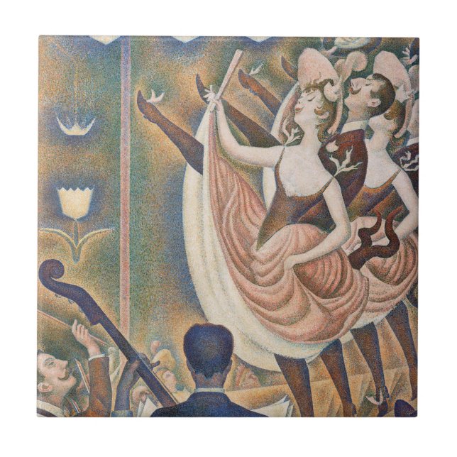 Azulejo Georges Seurat - Le Chahut (Frente)