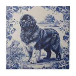 Azulejo Gigante Gentil en Azul Delft