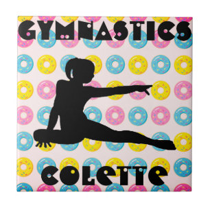 Azulejo Gimnasia y donuts