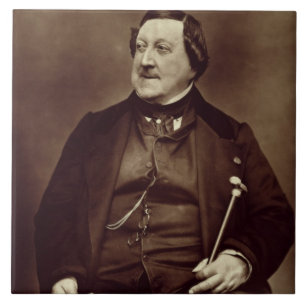 Azulejo Gioacchino Rossini (1792-1868) de 'Galerie Conte