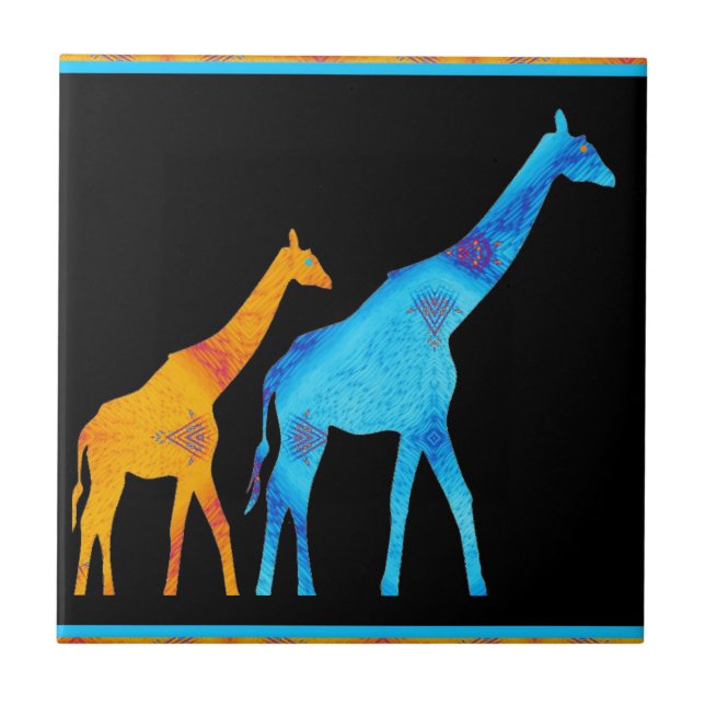 Azulejo Giraffe (Frente)