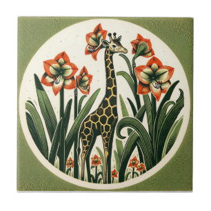 Azulejo Giraffe