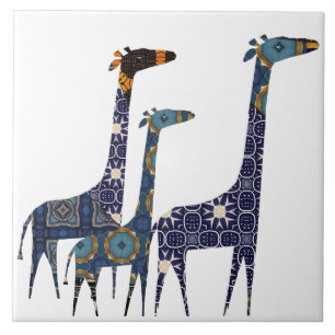 Azulejo Giraffe Cerámica Tile
