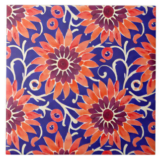 Azulejo Girasol Mediterráneo
