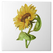 Girasol Vintage Floral Rústico