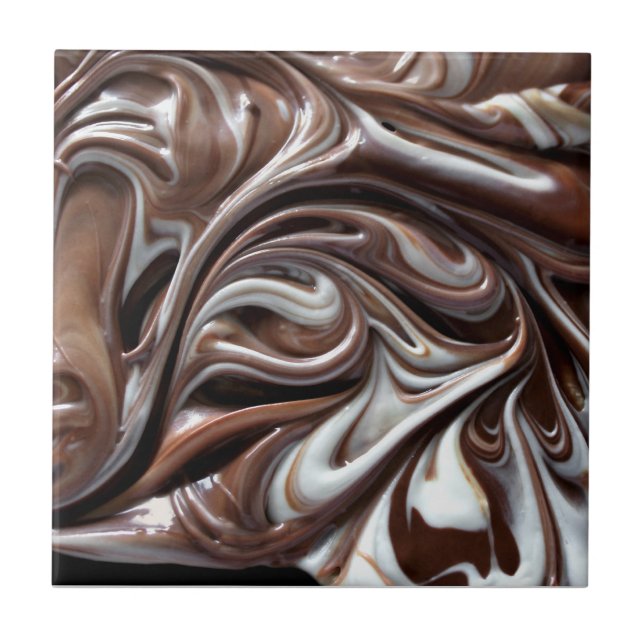 azulejo giratorio de chocolate (Frente)