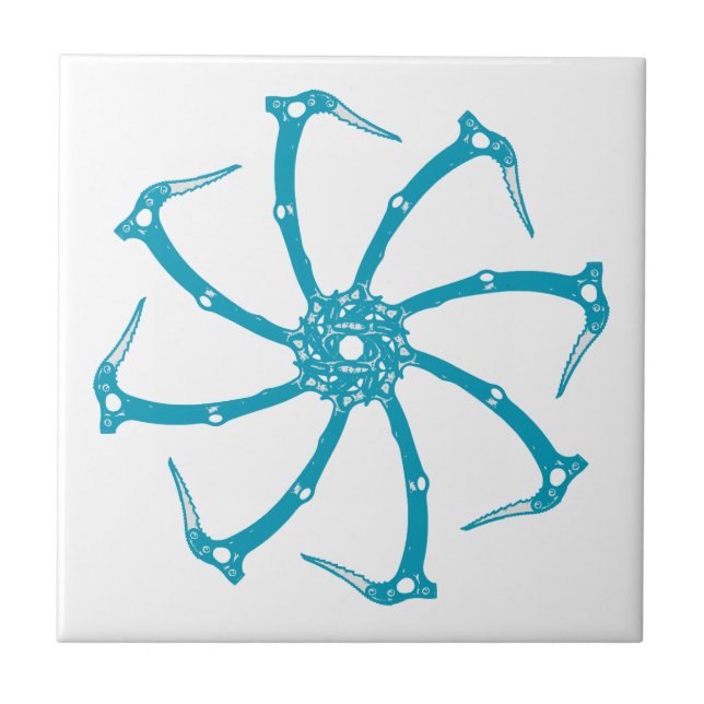 Azulejo Giro de herramientas de hielo (Frente)