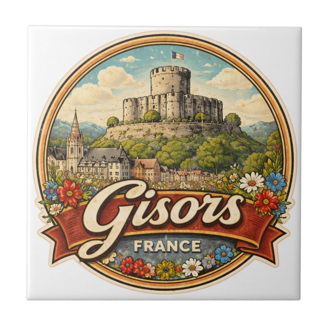 Azulejo Gisors Francia (Frente)