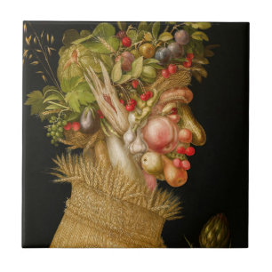 Azulejo Giuseppe Arcimboldo - Verano
