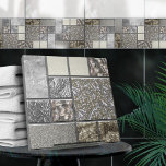 Azulejo Glass de lujo, Shell y Geométrico Metalizado N4<br><div class="desc">Esta magnífica baldosa forma parte de mi colección Geométrica de Lujo, Vidrio, Shell y Metalizado. Úsalo solo o en combinación con otras baldosas para crear un aspecto impresionante en el cuarto de baño o en la ducha, como por ejemplo mosaicos acentuados de azulejos detrás del mezclador o la bañera, o...</div>