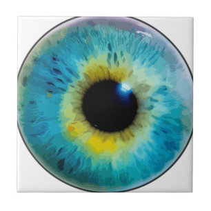 Azulejo Globo del ojo - iris