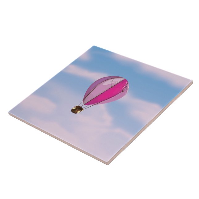 Azulejo Globos de aire caliente (Lado)