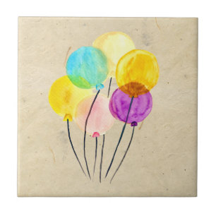 Azulejo Globos de color cutáneo