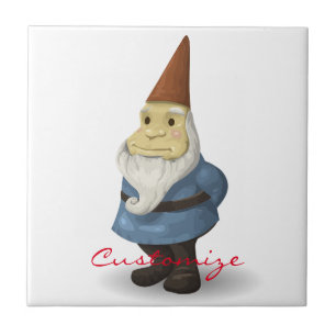 Azulejo Gnome Thunder_Cove de vacaciones de invierno