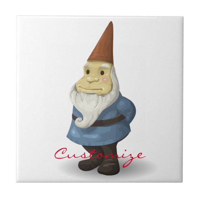 Azulejo Gnome Thunder_Cove de vacaciones de invierno (Frente)
