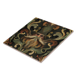 Azulejo Gnomo de bosque f60
