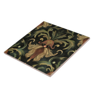 Azulejo Gnomo del bosque f68
