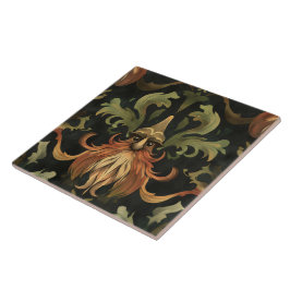 Azulejo Gnomo forestal f52