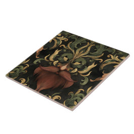 Azulejo Gnomo forestal f58