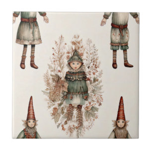 Azulejo Gnomos y Botánicos del Bosque Caprichoso (2)