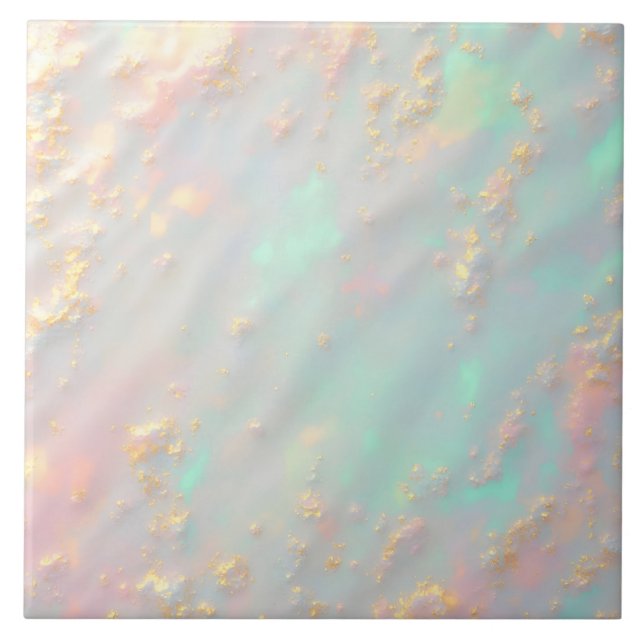 Azulejo Gold Luxury Trendy Blush Pink Soft Mint Collection (Frente)