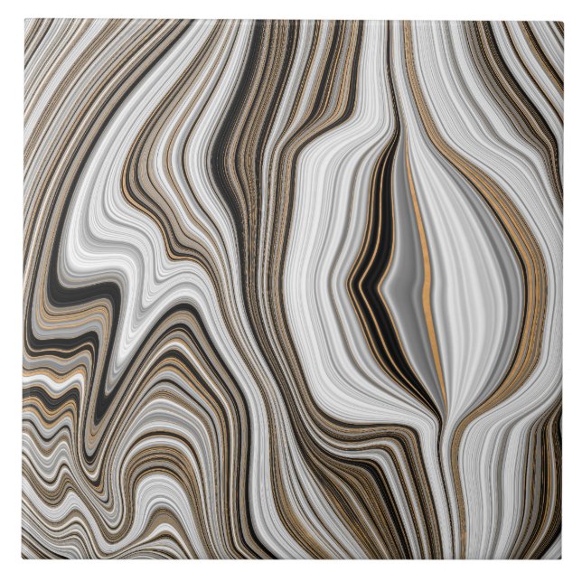 Azulejo Gold Marble Pattern  (Frente)