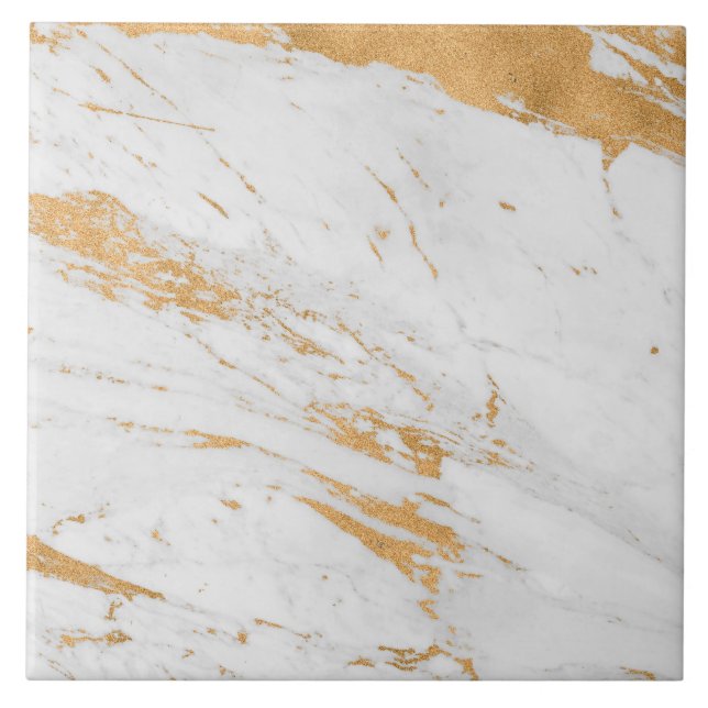 Azulejo Gold Marble Pattern  (Frente)