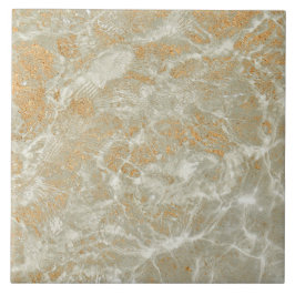 Azulejo Gold Marble Pattern