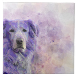 Azulejo Golden retriever del perro 140