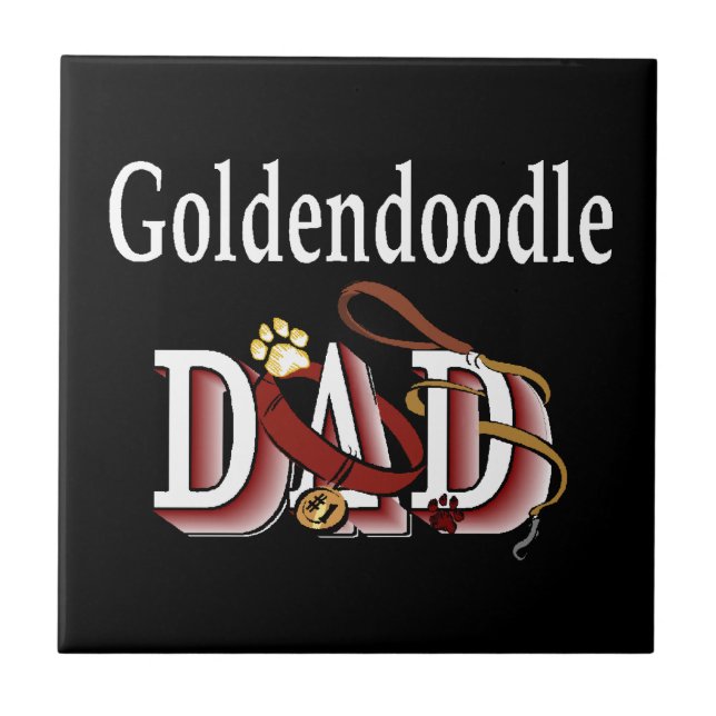 Azulejo Goldendoodle Dad (Frente)