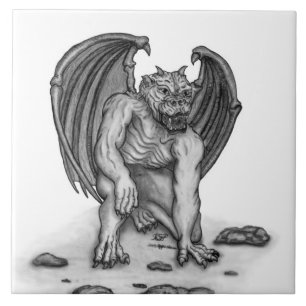 Azulejo Golem Gargoyle