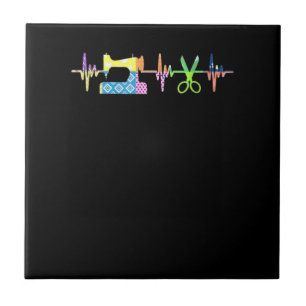 Azulejo Golpe de corazón de costura de caldera - Alarmante