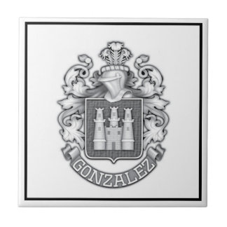 Azulejo Gonzalez Family Crest