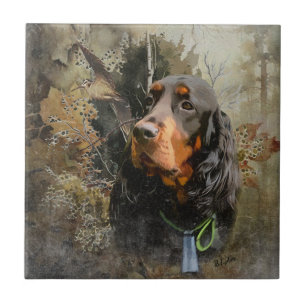 Azulejo Gordon Setter