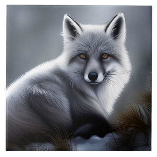 Azulejo Gorgeous Artic Fox