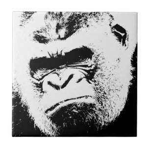 Azulejo Gorila enojada