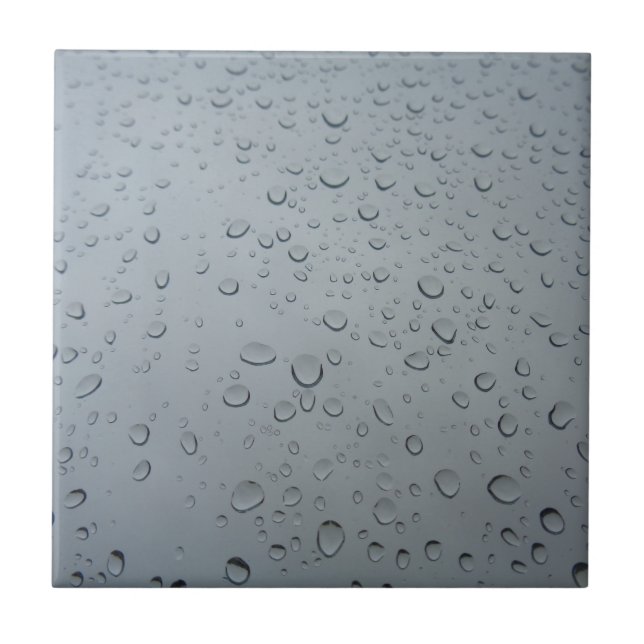 Azulejo Gotas de agua, descensos del agua, ventana (Frente)